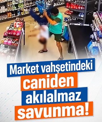 11 yaşındaki çocuğu öldüresiye dövdü! Market vahşetindeki caniden akılalmaz savunma!