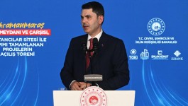 Bakan Kurum: Her 'yetişemezsiniz' iddiasına yeni bir anahtar teslimiyle cevap verdik