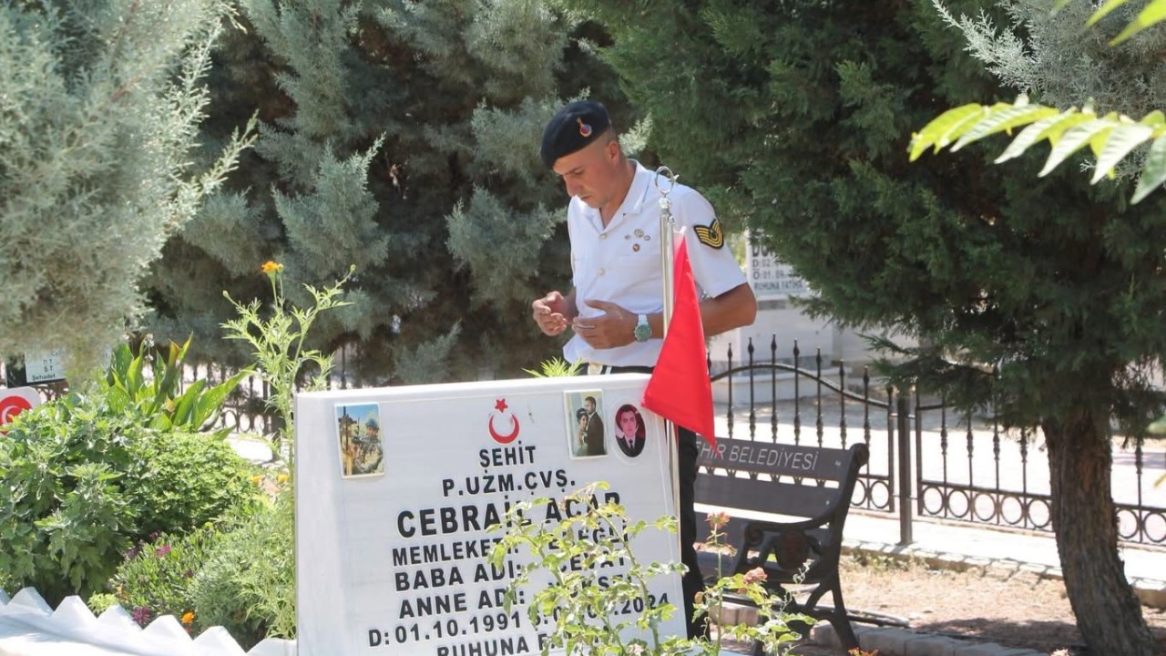 Konya Ereğli’de aziz şehitler her cuma dualarla anılıyor