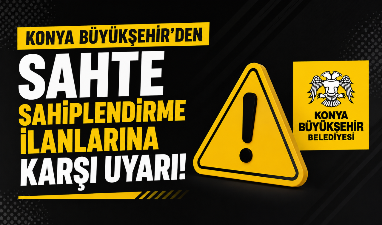 Konya Büyükşehir’den sahte sahiplendirme ilanlarına karşı uyarı