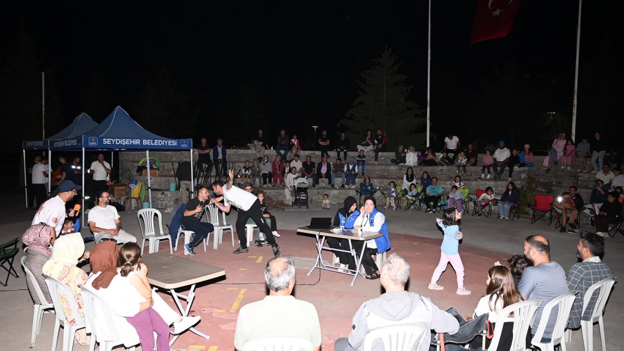 Konya’da geleneksel baba-çocuk kampı sona erdi