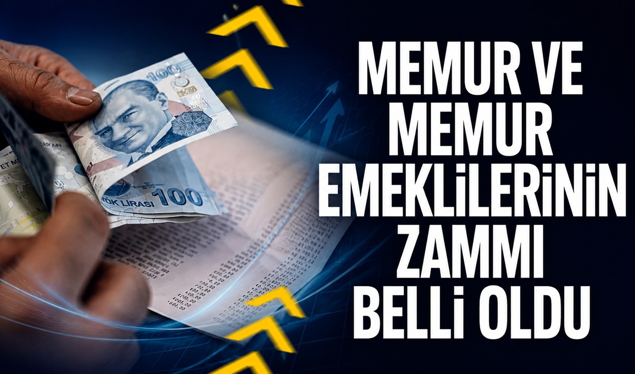 Memur ve memur emeklilerinin zammı belli oldu