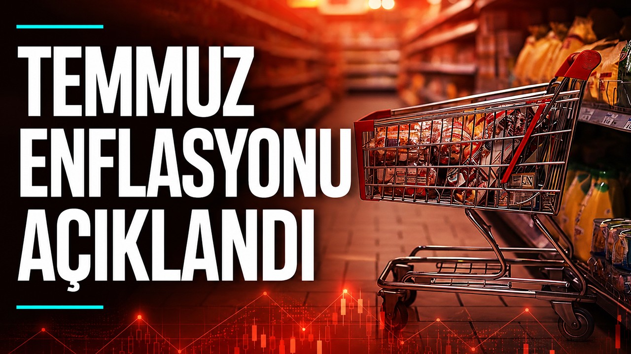 Temmuz ayı enflasyon rakamları belli oldu