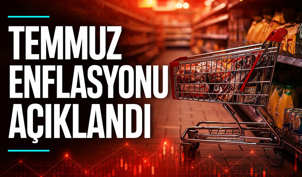 Temmuz ayı enflasyon rakamları belli oldu