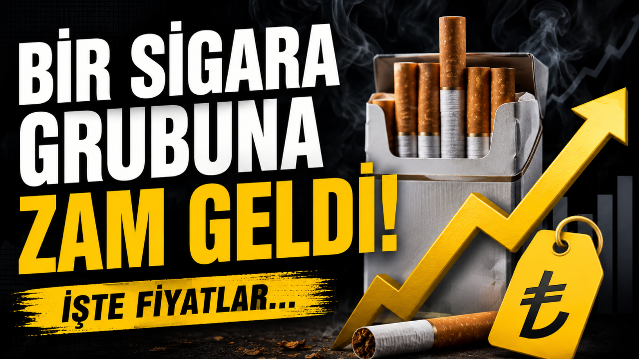 Bir sigara grubuna zam geldi!