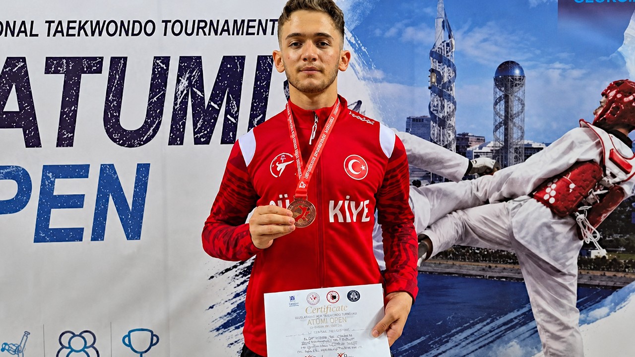 Bozkırlı sporcudan uluslararası başarı