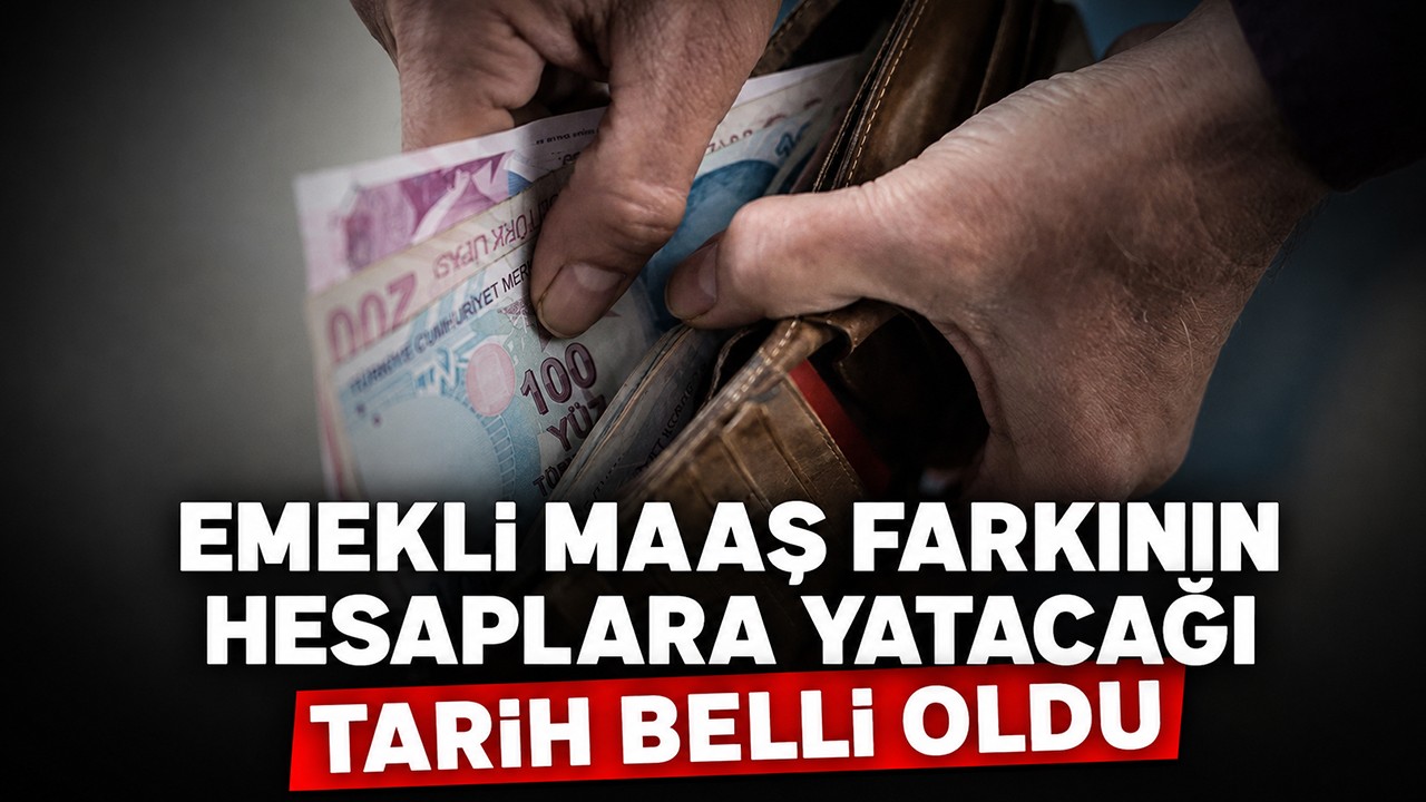 Hesaplarınızı kontrol edin! Emekli maaş farkı ödemeleri başlıyor