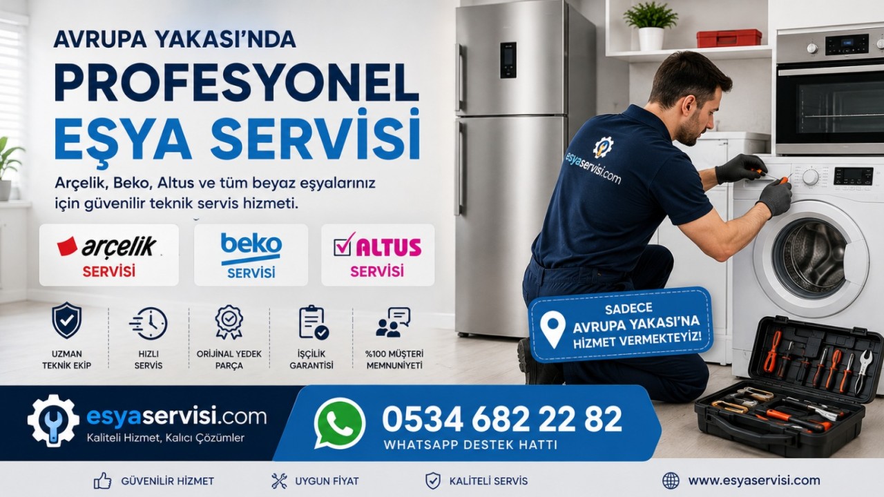 İstanbul'da Profesyonel Arçelik Servisi, Beko Servisi ve Altus Servisi Hizmeti