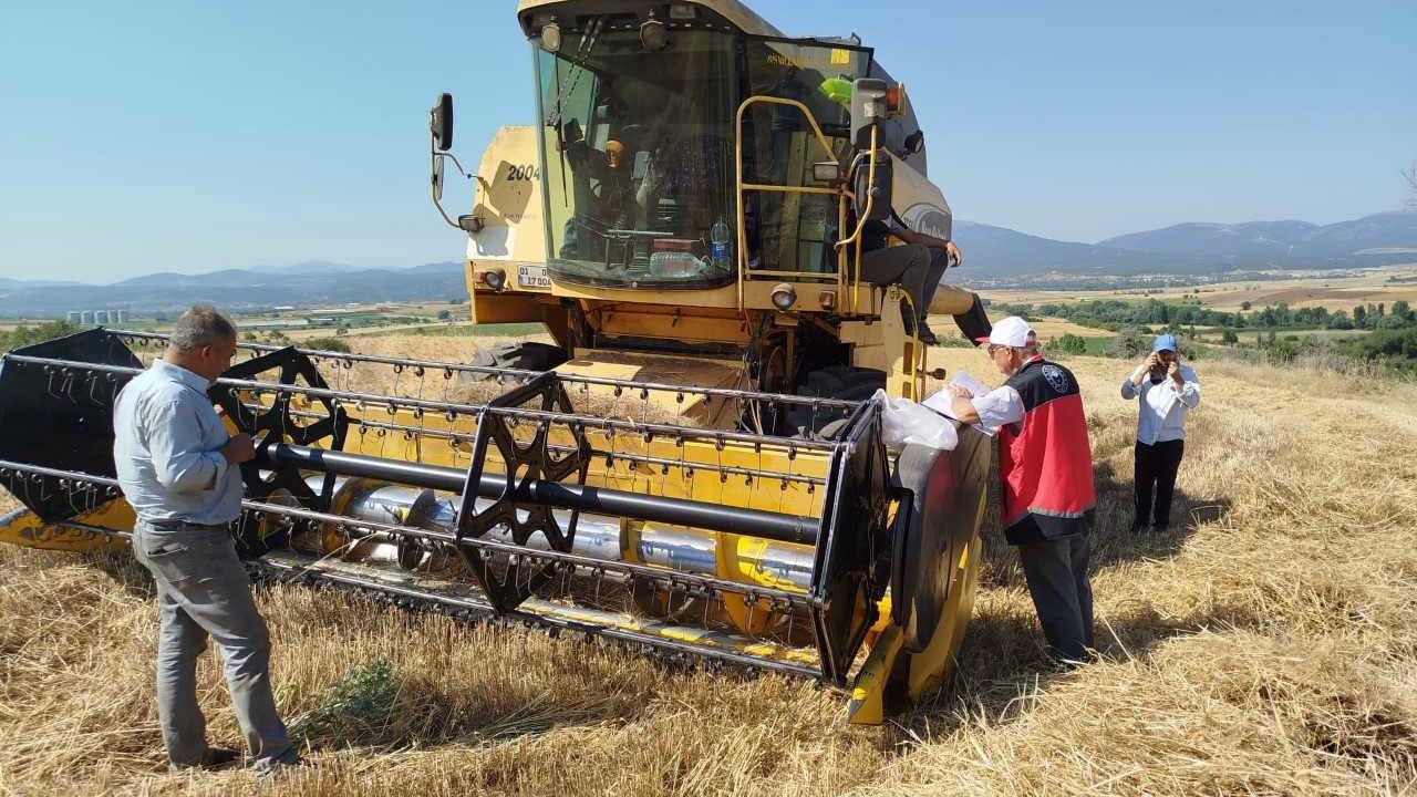 Doğanhisar'da biçerdöver kontrolleri sürüyor