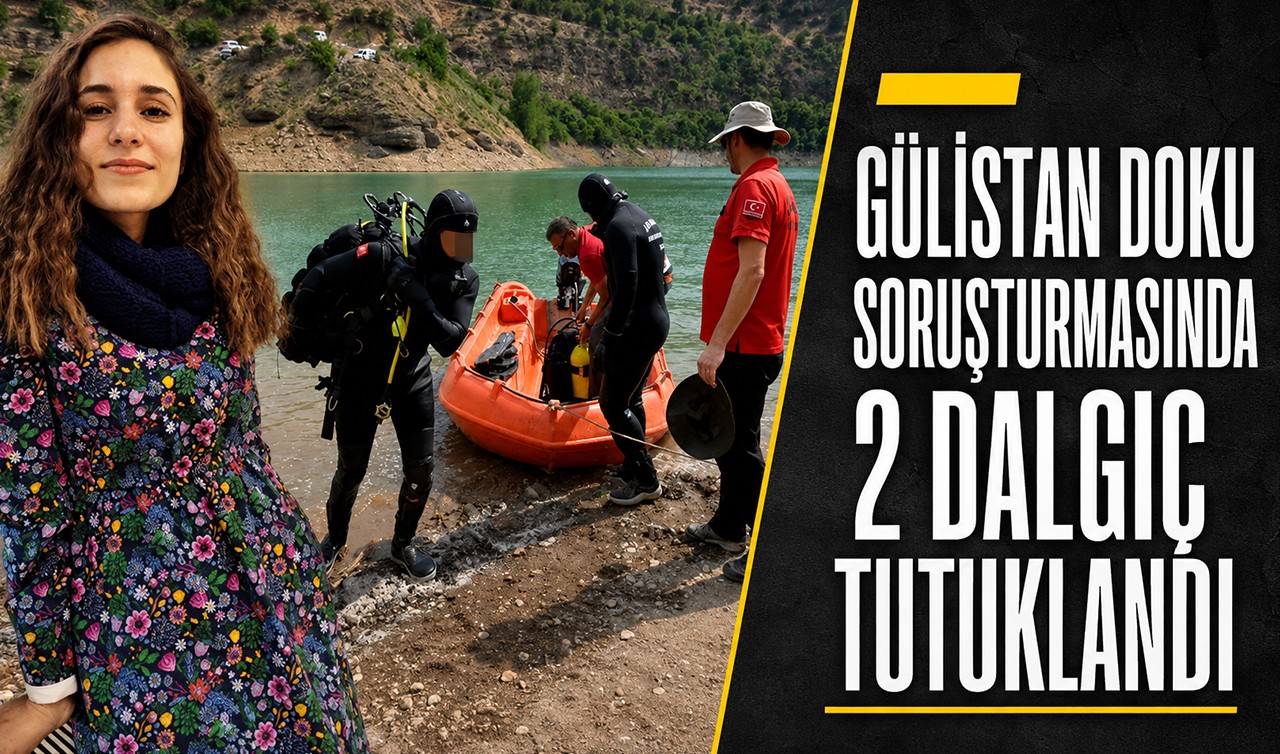 Gülistan Doku soruşturmasında 2 dalgıç tutuklandı