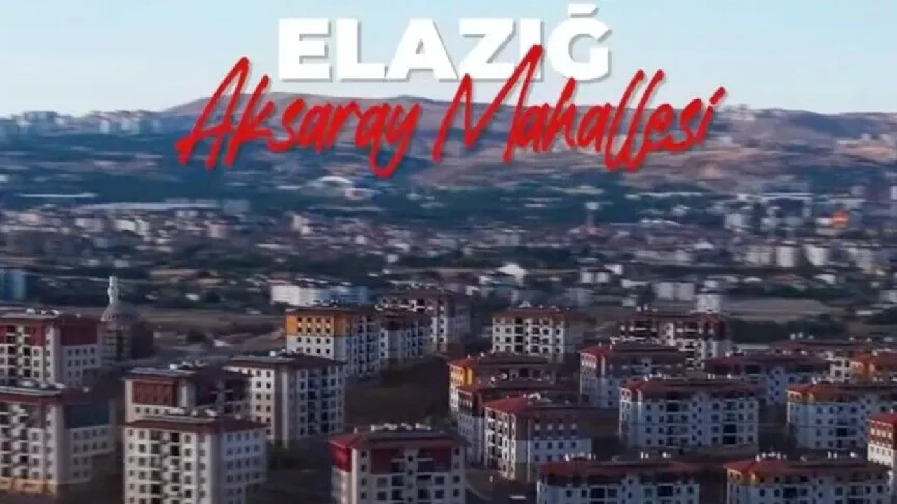 Çevre, Şehircilik ve İklim Değişikliği Bakanlığından Elazığ'daki afet konutlarına ilişkin paylaşım