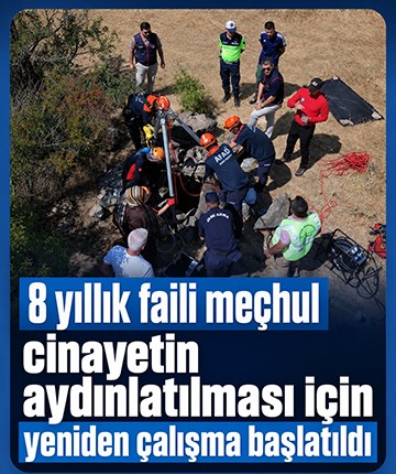 8 yıllık faili meçhul cinayetin aydınlatılması için yeniden çalışma başlatıldı