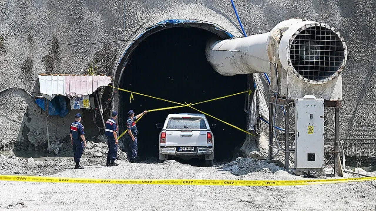 İçme suyu tünel hattında göçük! 1 işçi öldü, 1 işçi yaralandı