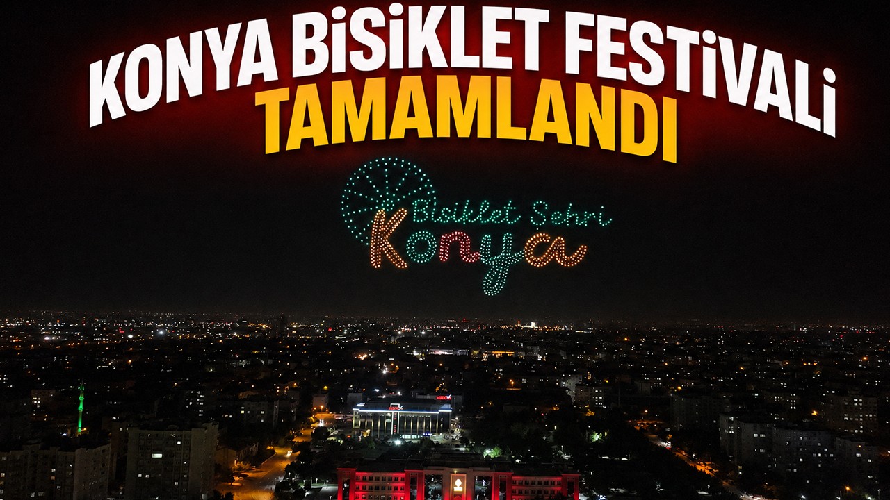 Konya Bisiklet Festivali tamamlandı