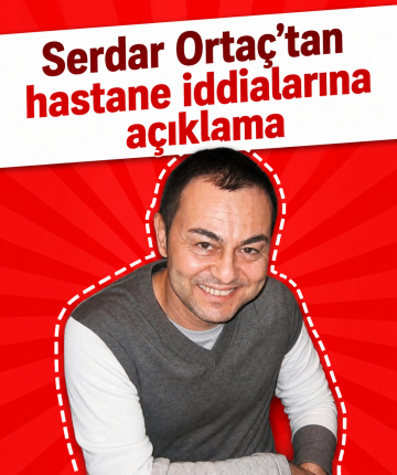 Serdar Ortaç’tan hastane iddialarına açıklama: "Hiçbir şeyim yok"