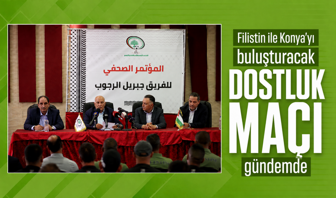 Filistin ile Konya’yı buluşturacak dostluk maçı gündemde