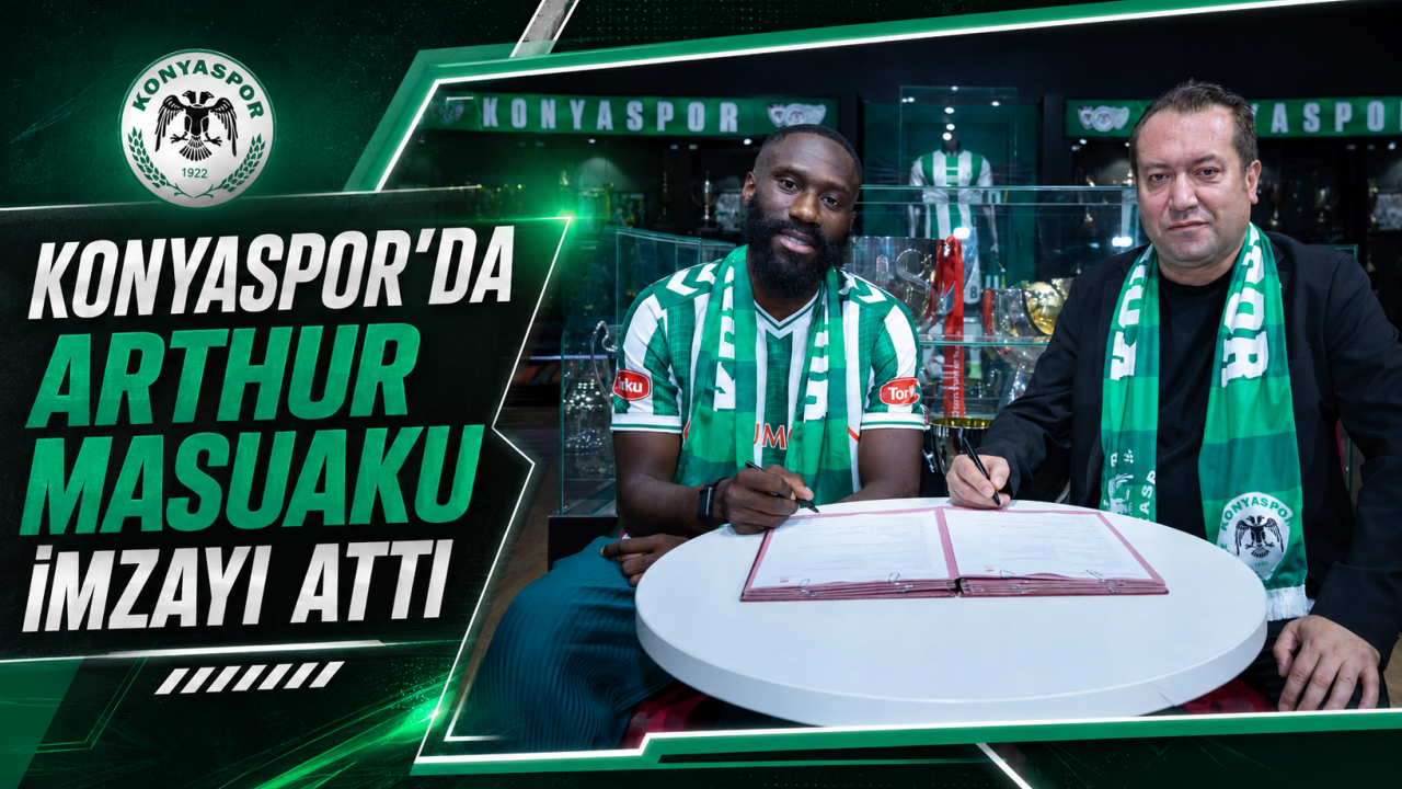 Konyaspor Arthur Masuaku transferini açıkladı! İşte sözleşme detayları