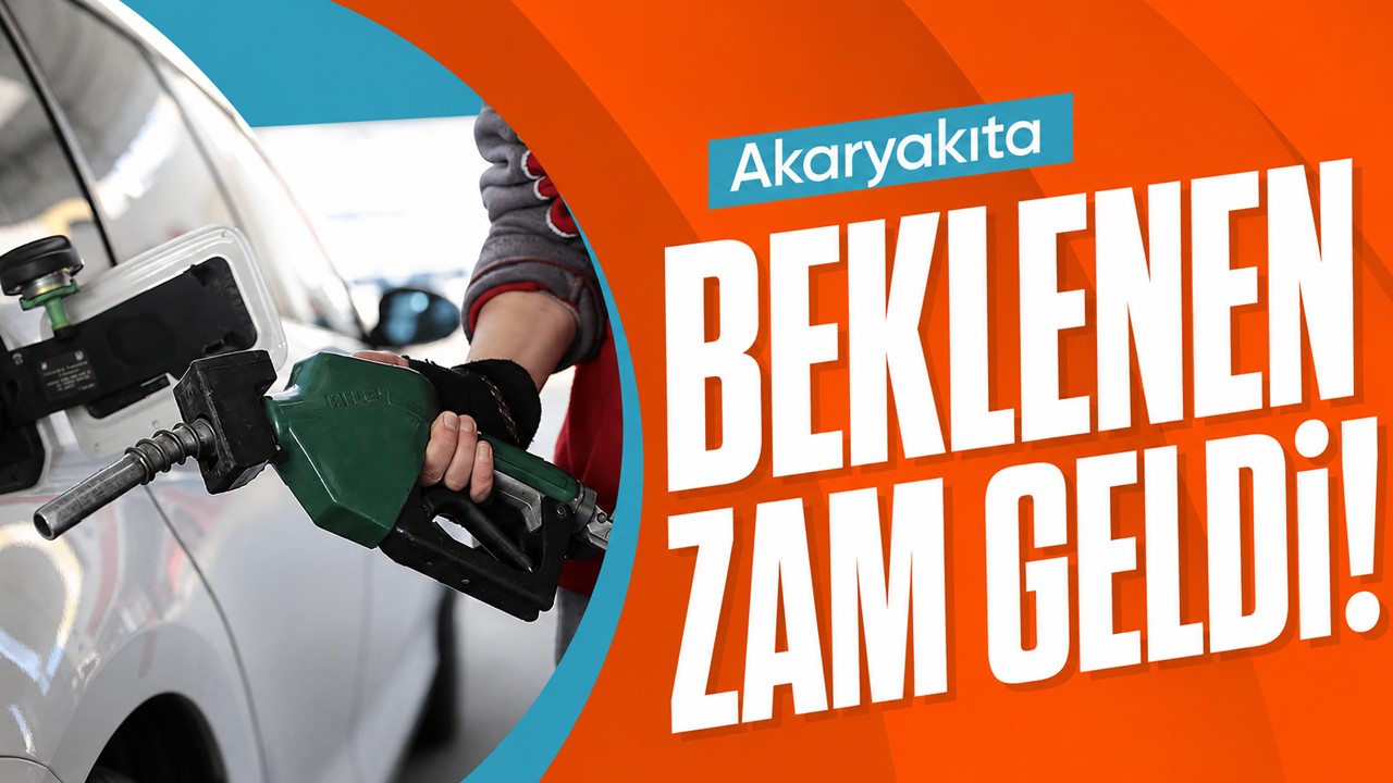 Akaryakıta beklenen zam geldi!