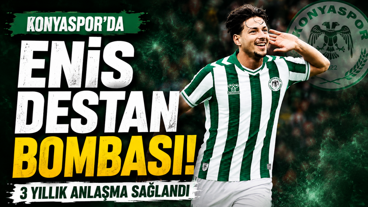 Konyaspor'da Enis Destan bombası! 3 yıllık anlaşma sağlandı