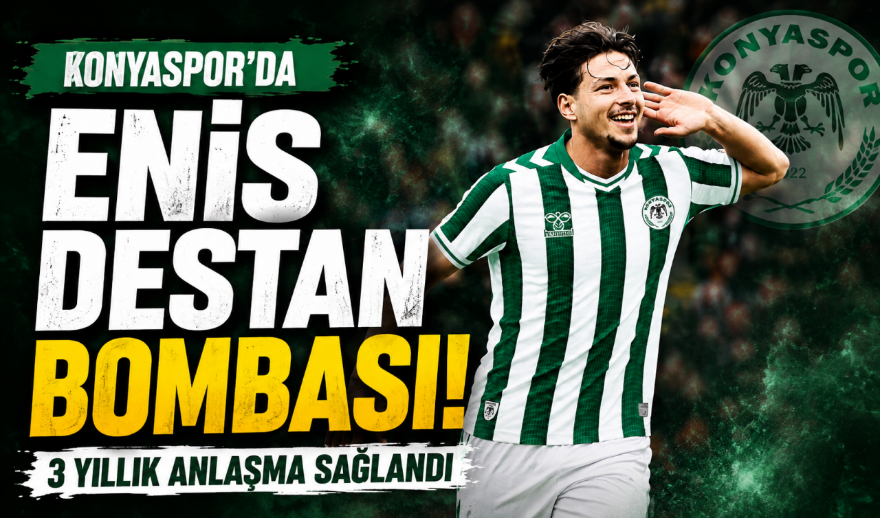 Konyaspor'da Enis Destan bombası! 3 yıllık anlaşma sağlandı