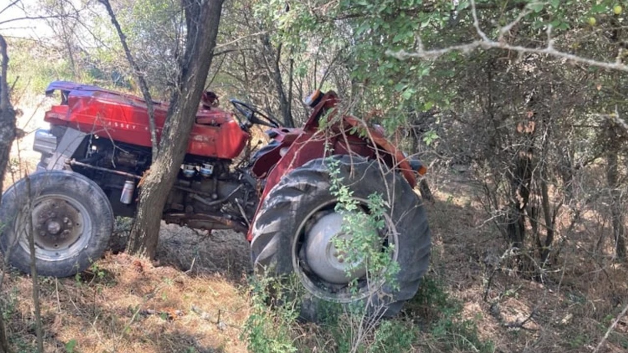 Traktörün altında kalan Kıbrıs gazisi hayatını kaybetti