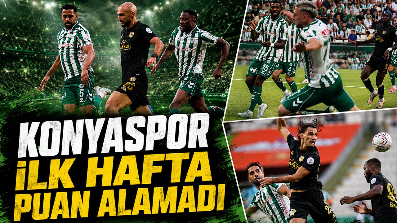 Konyaspor ilk hafta puan alamadı