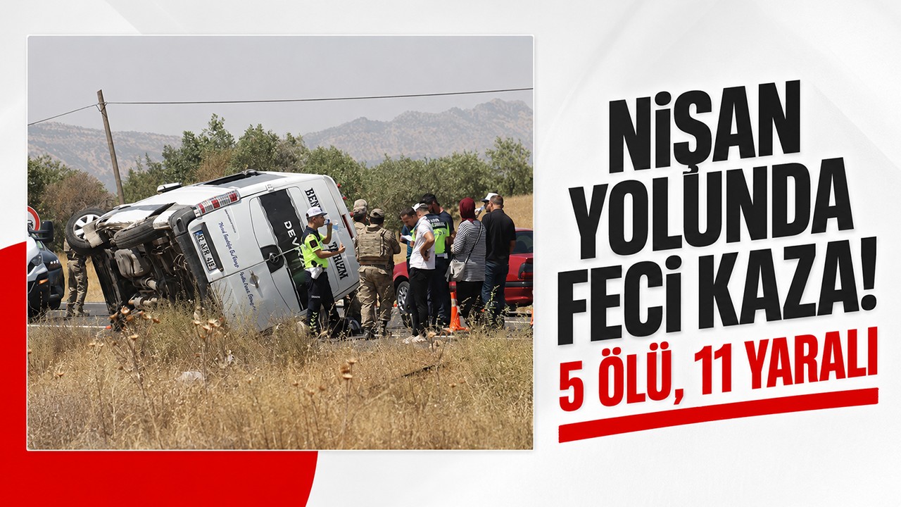 Nişan yolunda feci kaza! 5 ölü, 11 yaralı