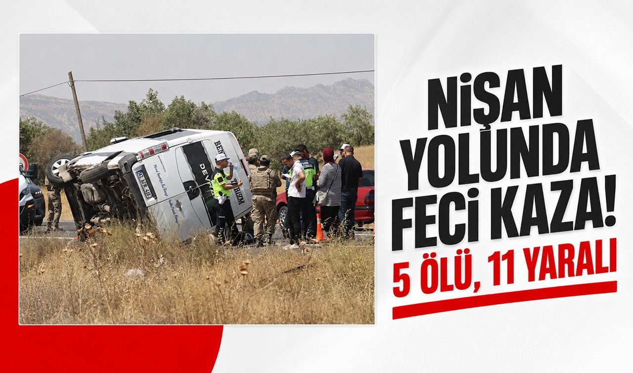 Nişan yolunda feci kaza! 5 ölü, 11 yaralı