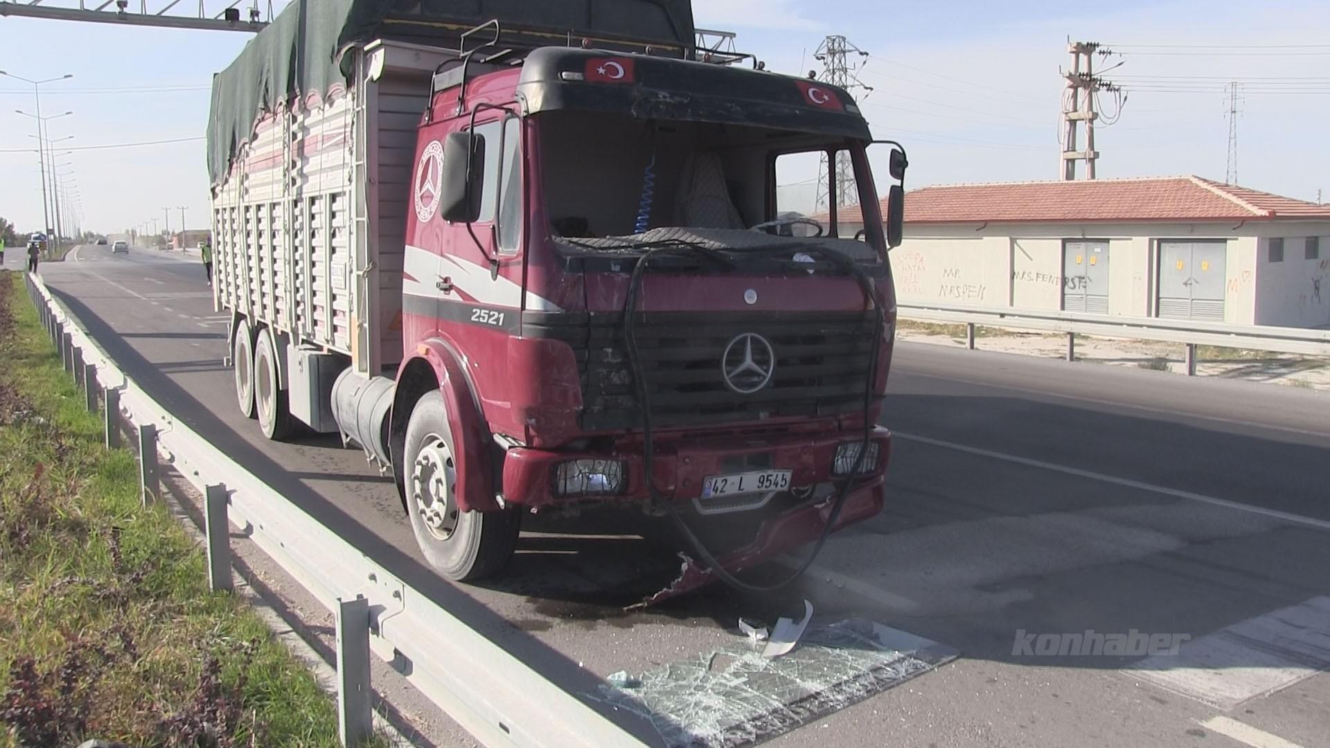 Aksaray Konya Yolunda Kaza 4 Yarali