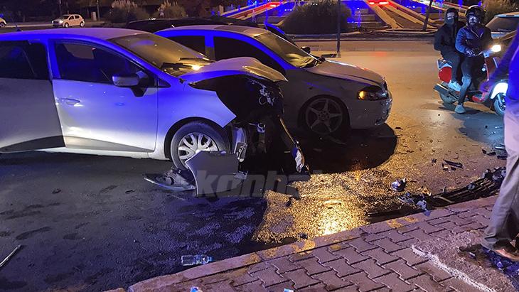 Konya'da Trafik Kazasında 9 Yaşındaki Çocuk Yaralandı