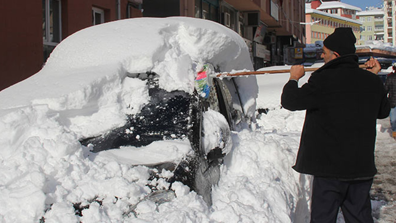 rize çamlıhemşin kar yağışı
