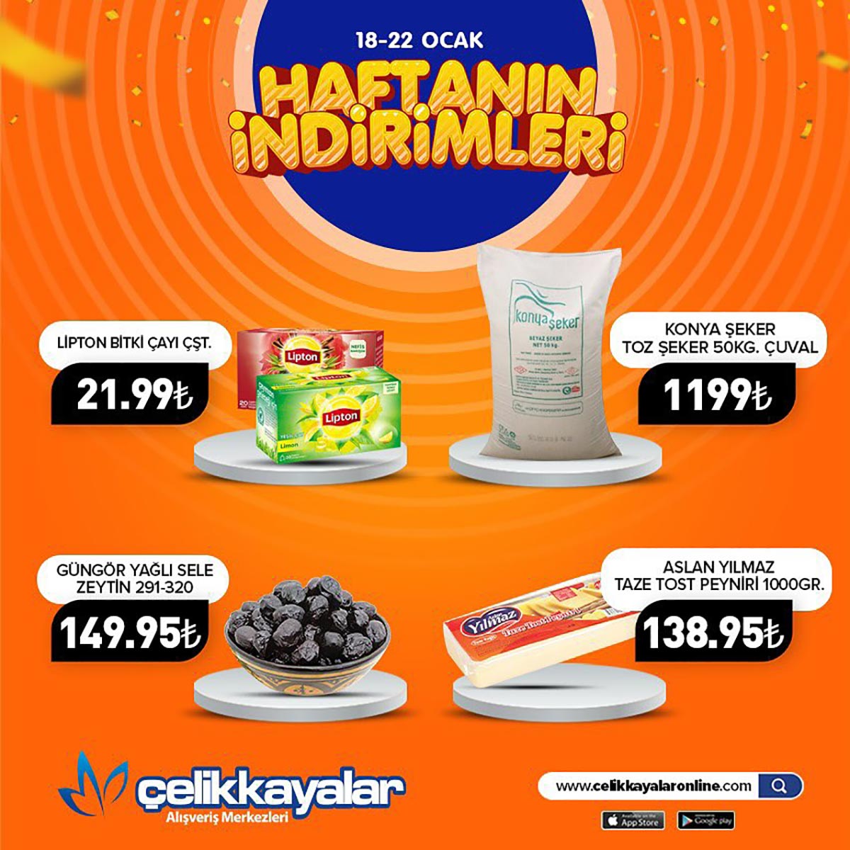 çelikkayalar market indirimi