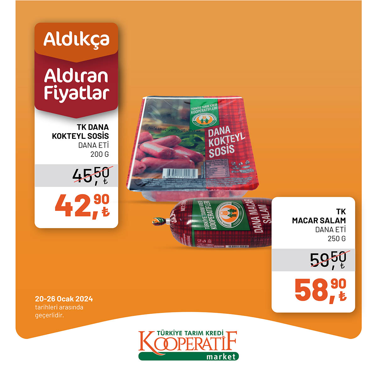 Tarım Kredi Kooperatif indirimli listesi