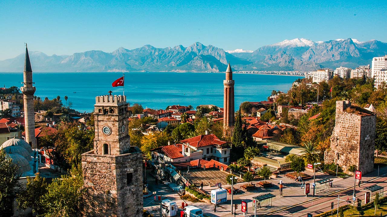 Antalya'dan güzel bir görüntü