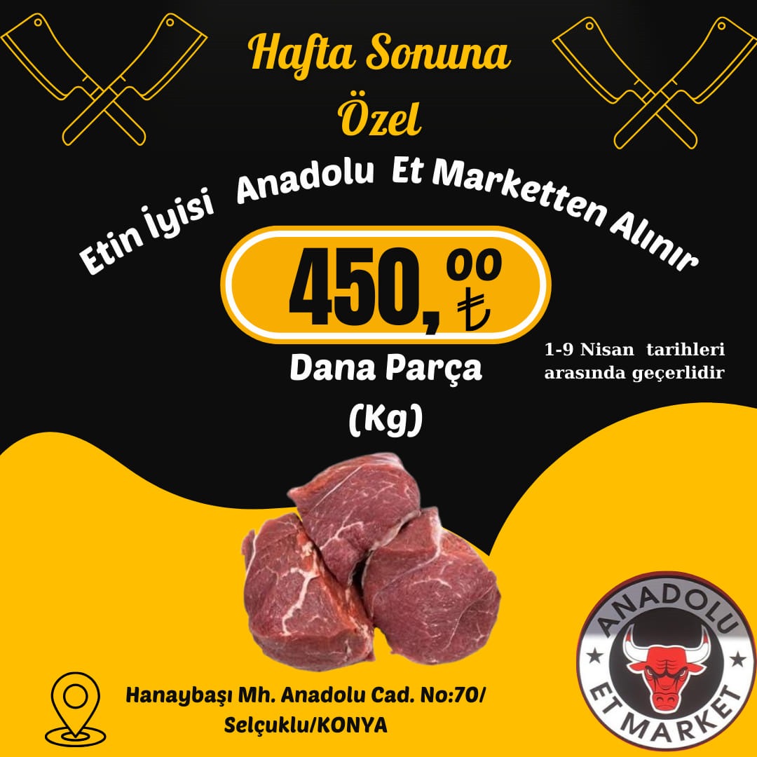 anadolu et market indirim